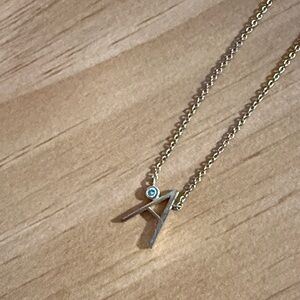 Gold Initial Necklace